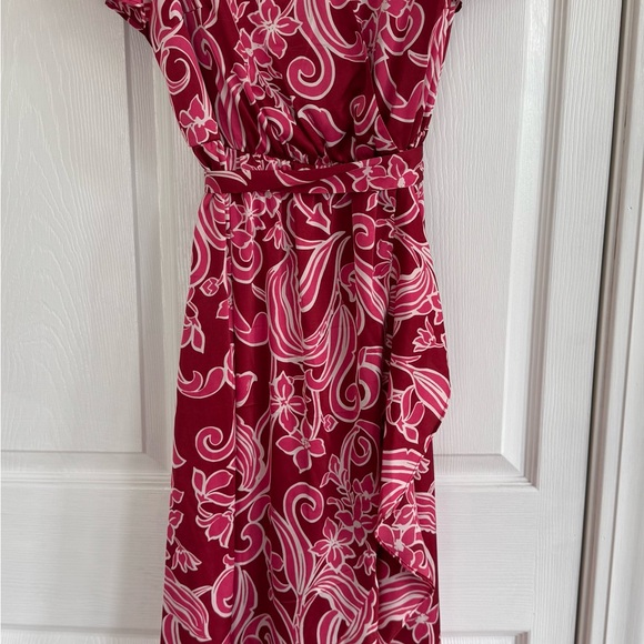Nicole Miller Maxi Red Dress - Picture 2 of 10